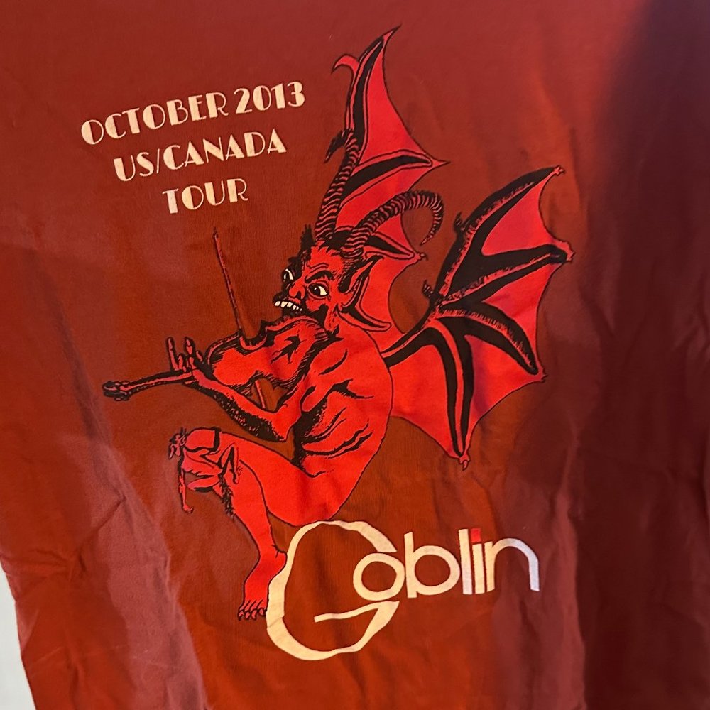 GOBLIN 2013 US/Canada Tour shirt (US Mens Medium)